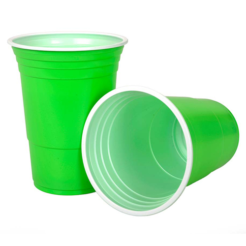 Green Cups 50pk  Kiwipong Suppliers NZ
